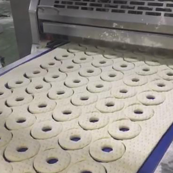 Industriel type gær-hævet rulleskære donut maskine Foto (2)