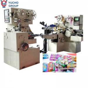 Ball shape and square shape bubble gum making machine