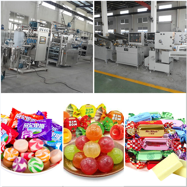 Hard candy making machine