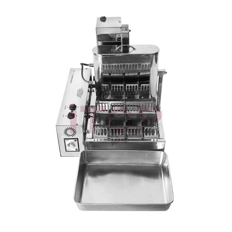 Features for Big commercial automatic donut deep fryer machine