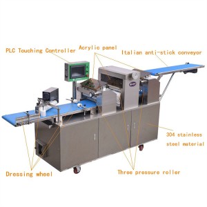 Automatic toast hamburger baguette french bread production line