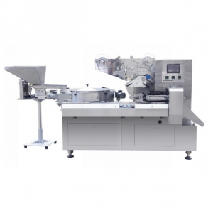 Hard candy toffee candy packing wrapping machine