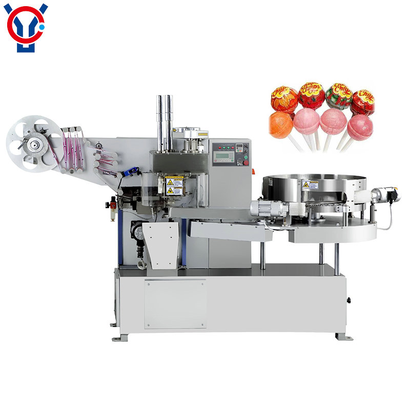 Hard candy toffee candy packing wrapping machine
