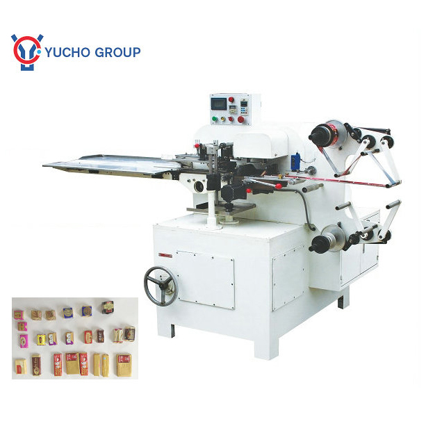 Full automatic and semi automatic feeding chocolate packing machine