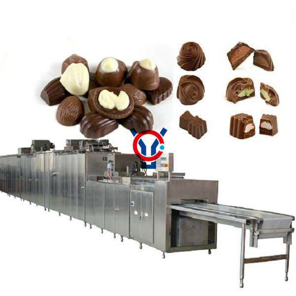 Industrial semi and full automatic chocolate bar depositing machine
