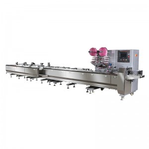 Full automatic and semi automatic feeding chocolate packing machine