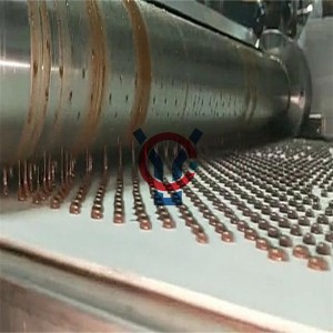 chocolate chips depositing machine