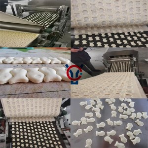 Semi or full automatic hard biscuit making machine and soft biscuit production line