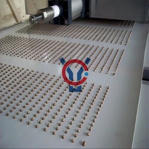 chocolate chips depositing machine