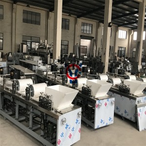 Automatic rice cake peanut caramel cereal bar making machine